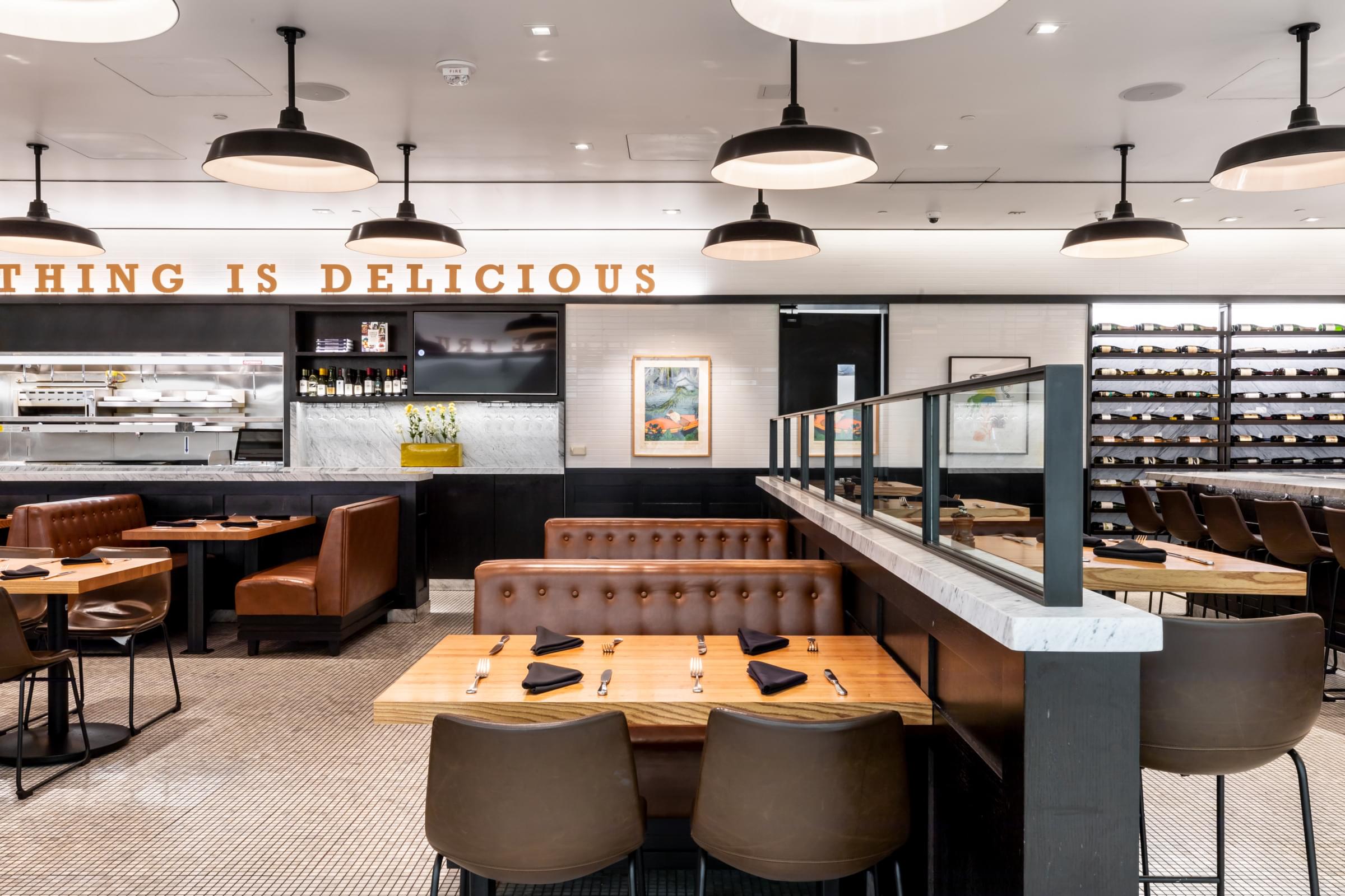Mustards Grill SFO BCV Architecture + Interiors