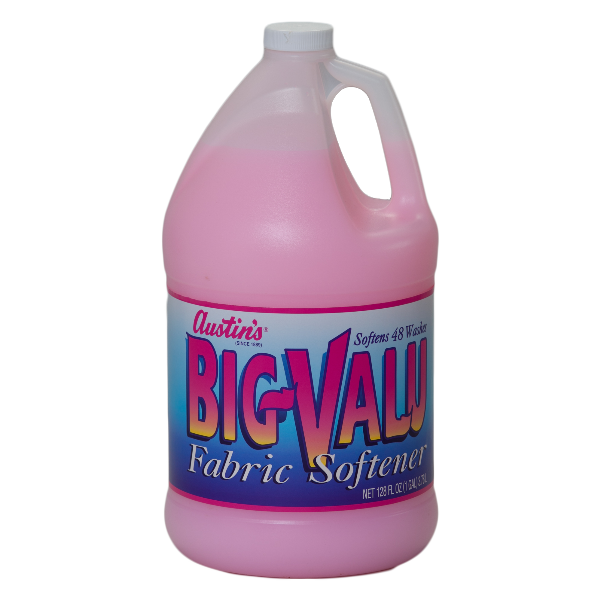 Big Valu Fabric Softener Rinse Pink Austins Bleach