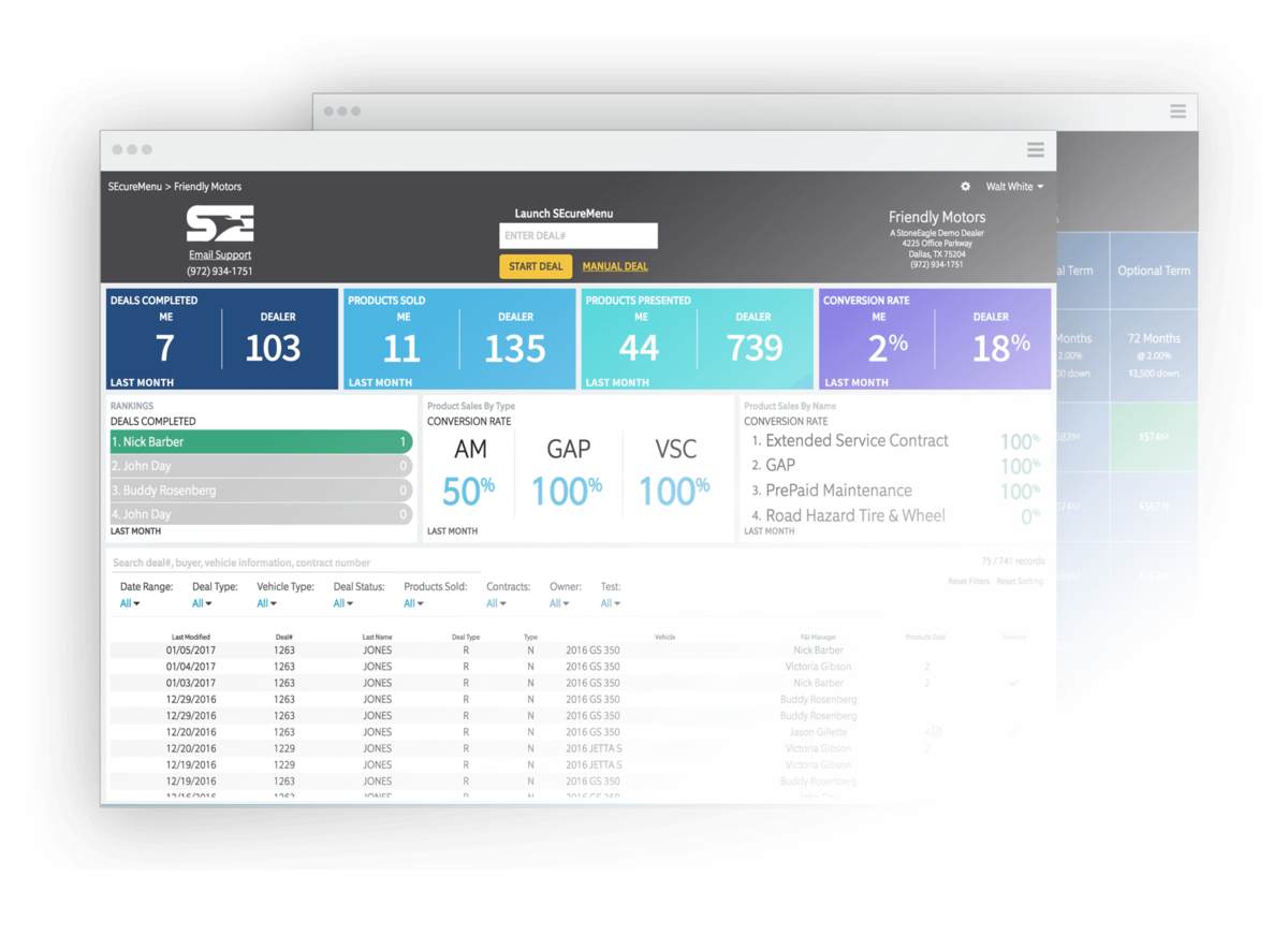 SEcureMenu A Better F I Menu Selling Solution StoneEagle F I 